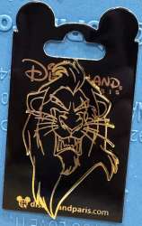 88086 - Black and Gold Villains - Scar - Disneyland Resort Paris alternate image