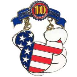 American Flag Mickey Head Icon