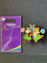 58648 - Pin Trading Fun Day 2022 - Chip and Dale- Princess Cheerleading - Shanghai Disney Resort alternate image