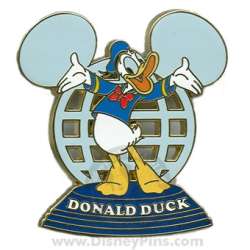 'Walt Disney World Resort Ear Globe - Donald Duck - WDW'