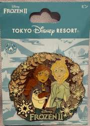 Tokyo Disney Resort Frozen 2 Pin Anna Elsa