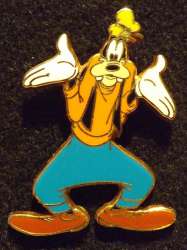 3479 - Mickey and Friends 5 Pin Set - Goofy Shrugging - Disneyland Resort Paris alternate image