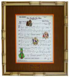 Musical Score Framed Set — Full Set