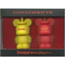 Condiments Pin Set - Ketchup and Mustard