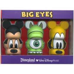 'Vinylmation 3D - Big Eyes Pin Set - Mickey, Pluto, Mike Wazowski - MLT'