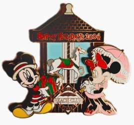 88979 - Resort Holiday Collection 2004: Happy Holidays - Happy Holidays Minnie, Mickey & Carousel, Beach Club Resort - Walt Disney World alternate image