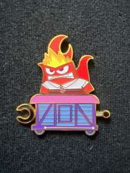 89011 - BoxLunch - Inside Out 2 Train Mystery Collection - Anger - Disney Licensed alternate image