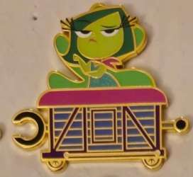 89013 - BoxLunch - Inside Out 2 Train Mystery Collection - Disgust - Disney Licensed alternate image