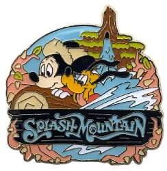 'Tokyo Disney Resort Attractions - Splash Mountain: Mickey &amp; Pluto - TDR'