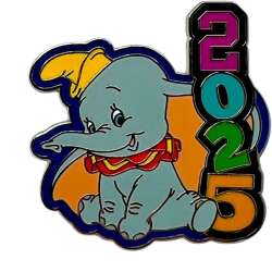 '2025 Dated Year Pins - Mystery Collection — Dumbo - MLT'