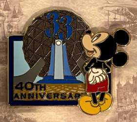 Click to view the Epcot - Mickey - Epcot 40th Anniversary - Spaceship Earth details
