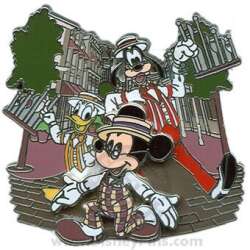 Dapper Dans on Main Street - Goofy, Donald