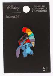 89319 - Hot Topic - Lilo & Stitch - Stitch Rainbow Ice Cream Cone - Loungefly alternate image