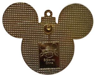 'Christmas 2005 - Red Glitter Mickey Icon Ornament - WDW'