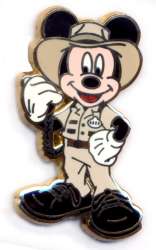 Mickey as a Jungle Cruise Skipper