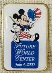 Patriotic Mickey - Future World Center - EPCOT - July 4, 2000
