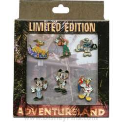 Adventureland Area Mini Pin Boxed Set