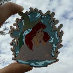 89509 - Disney Pins Blog (DPB): The Little Mermaid 35th Anniversary - Ariel - Disney Pins Blog Exclusive - Disney Licensed alternate image