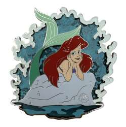 'Disney Pins Blog (DPB): The Little Mermaid 35th Anniversary - Ariel - Disney Pins Blog Exclusive - DLIC'