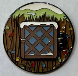 67383 - Hot Topic - Holiday - Winnie The Pooh Christmas hinged Window - Loungefly alternate image