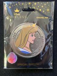 Pink A La Mode (PALM) - Golden Character Coin Series - Wave 1 - Sleeping Beauty - Aurora - DLIC