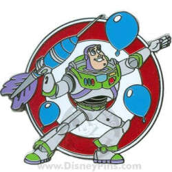 Buzz Lightyear Throwing Darts at Midway Mania