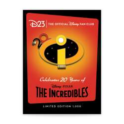 89687 - Incredibles 20th Anniversary - 20th Anniversary Hinged - Disney Fan Club alternate image