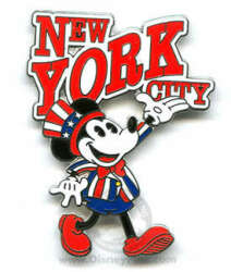 'World Of Disney (NYC) - Patriotic Mickey - New York City - Uncle Sam - DSUS'
