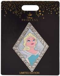 'Disney Pins Blog (DPB): Jeweled Princess Diamond Series - Elsa - Frozen - DLIC'