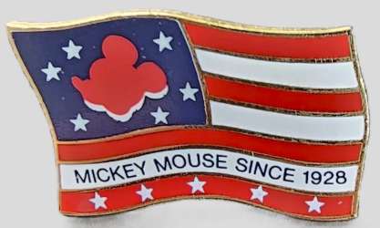 Mickey Mouse - Since 1928 - Flag