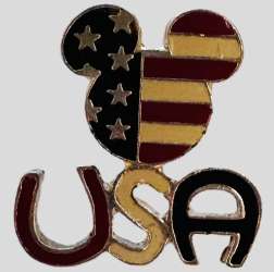 89767 - Mickey Head Icon - USA - Flag - Walt Disney World alternate image