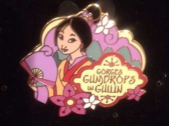 26015 - Adventures By Disney - Enchanted China - Gorges Gumdrops in Guillin Mulan Pin - Adventures by Disney alternate image
