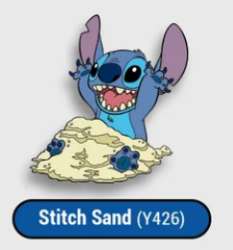 Lilo and Stitch Mini FiGPin Series 3 - Vacation - Stitch in the Sand - Y426 - FGP