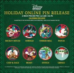 89851 - Holiday 2024 Pins - Beast - Beauty and the Beast - Disney Studio Store Hollywood / Soda Fountain alternate image