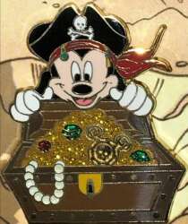 8988 - Pirates of the Caribbean Golden Mickey Icon - Golden Mickey Icon Collection - Mickey Mouse - Disneyland Resort alternate image