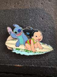 Lilo and Stitch Surfing