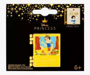 Boxlunch - Hinged Storybook Series - Snow White Book, Open &amp; Close Hinge - LFLY