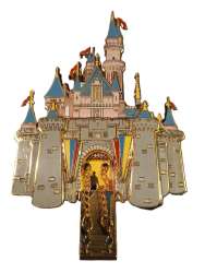Cast Exclusive Castle Pin Collection - Sleeping Beauty Castle - Partners - Cast Exclusive - Jumbo - WDW