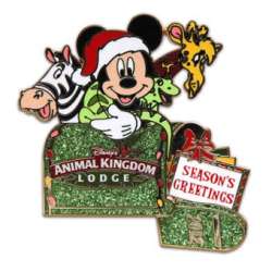Disney's Animal Kingdom Lodge - Mickey Mouse - Season's Greetings