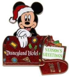 'Resort Holiday Collection 2012: Season's Greetings Mailbox - Disneyland Hotel - Mickey Mouse - Season's Greetings - DLR'