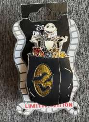 90157 - Nightmare Before Christmas Trick or Treat Bag - Jack Skellington - Halloween 2009 - Disney Studio Store Hollywood / Soda Fountain alternate image