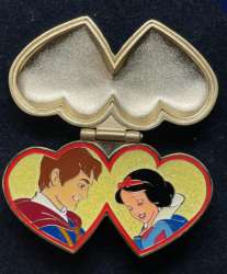 90164 - Two Hearts Jeweled - Snow White and Prince Florian Jeweled/Hinged - Disneyland Resort alternate image