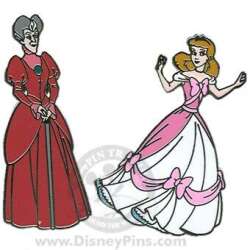 Lady Tremaine & Cinderella (2 Pin Set)