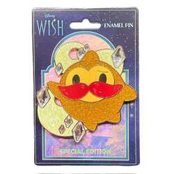 'Disney Pins Blog (DPB) Exclusives - Wish Mustache - DLIC'