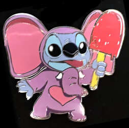 'Fantasy Pin Series - Stitch dressed as Elephant - FSY'