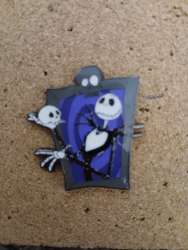 90292 - Hot Topic - Disney - Jack Skellington Frame-Glow in the Dark - Loungefly alternate image