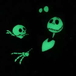 90292 - Hot Topic - Disney - Jack Skellington Frame-Glow in the Dark - Loungefly alternate image