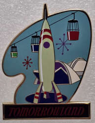 1950's - Tomorrowland - Moonliner and Skyway