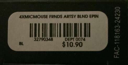 90430 - Loungefly - Mickey & Friends Artwork Blind Box - Full Set - Loungefly alternate image