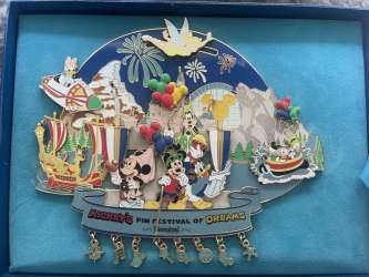 9043 - Mickey's Pin Festival of Dreams - Super Jumbo Pin - Disneyland Resort alternate image